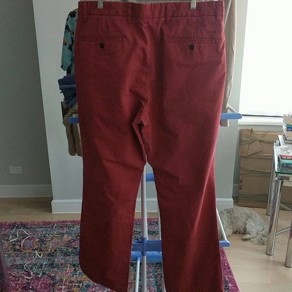 Mens Nantucket red khakis 36x32 - Picture 2 of 2